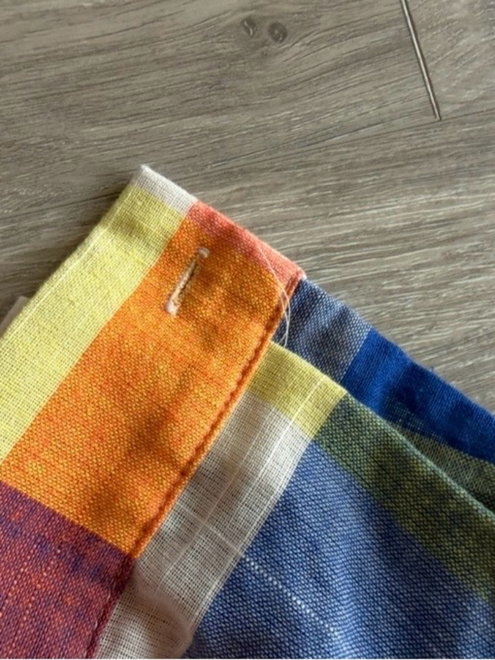 Colorful Plaid Women's Shirt - Picture 4 of 8
